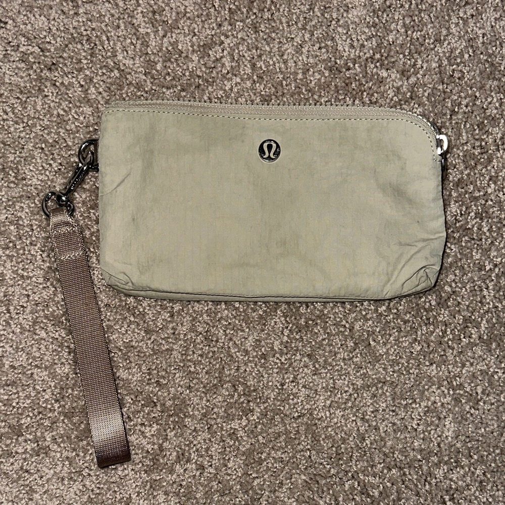 lululemon athletica Green Wristlet